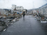 岩手県 山田町 建設課提供 平成23年4月10日