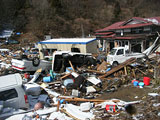 岩手県 山田町 建設課提供 平成23年4月10日