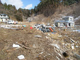 岩手県 山田町 建設課提供 平成23年4月10日