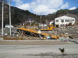 岩手県 山田町 建設課提供 平成23年4月10日