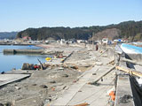 岩手県 山田町 建設課提供 平成23年4月10日