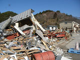 岩手県 山田町 建設課提供 平成23年4月10日