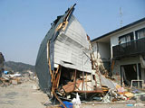 岩手県 山田町 建設課提供 平成23年4月22日