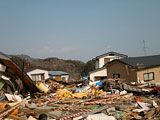 岩手県 山田町 農林課提供 平成23年3月12日 地震