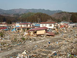 岩手県 山田町 農林課提供 平成23年3月12日 地震