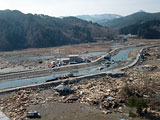 岩手県 山田町 農林課提供 平成23年3月12日 地震