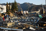 岩手県 釜石市 釜石 青紀土木 平成23年3月12日