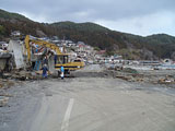 岩手県 釜石市 青紀土木 津波 災害 小白浜本郷