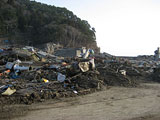 岩手県 田野畑村 被災 島越