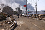 宮城県 七ヶ浜町 被災 汐見台 火災