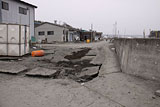 宮城県 七ヶ浜町 東宮浜 要害 道路 陥没