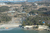 宮城県 七ヶ浜町 航空写真 自衛隊撮影