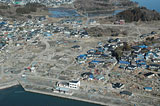 宮城県 七ヶ浜町 航空写真 自衛隊撮影