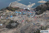 宮城県 塩竈市 海岸 空撮 航空写真 浦戸諸島 桂島