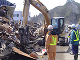 岩手県 宮古市 啓開 田老