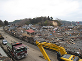 岩手県 宮古市 啓開  金浜 宮古道路 啓開後 タカヤ