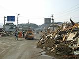 岩手県 宮古市 啓開  磯鶏 啓開中 タカヤ