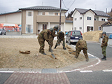 岩手県 陸前高田市  陸前高田市 自衛隊 復旧活動