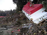 宮城県 山元町 被災 水神沼