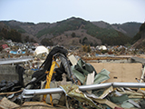 宮城県 女川町 被災  女川港周辺