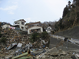 宮城県 女川町 被災  女川港周辺