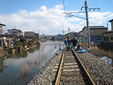 宮城県 石巻市 被災 石巻市街地の浸水