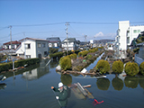 宮城県 石巻市 被災 石巻市街地浸水