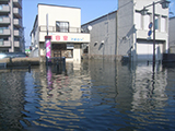 宮城県 石巻市 被災 石巻市街地浸水