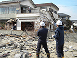 福島県 いわき市 港湾 TEC-FORCE現地調査写真 津波班