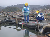 宮城県 南三陸町 TEC-FORCE R45汐見橋～R45水尻橋区間