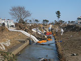 宮城県 名取市 排水ポンプ 