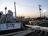 宮城県 亘理町 排水ポンプ 照明車 他地整 北陸地方整備局