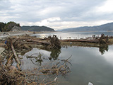 宮城県 石巻市 釜谷 被害 河川