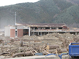 宮城県 石巻市 新町裏 被害 学校