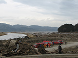 宮城県 石巻市 新町裏 被害